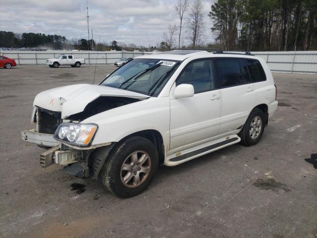 TOYOTA HIGHLANDER 2003 with VIN JTEGF21A330120651 - Photo from auction