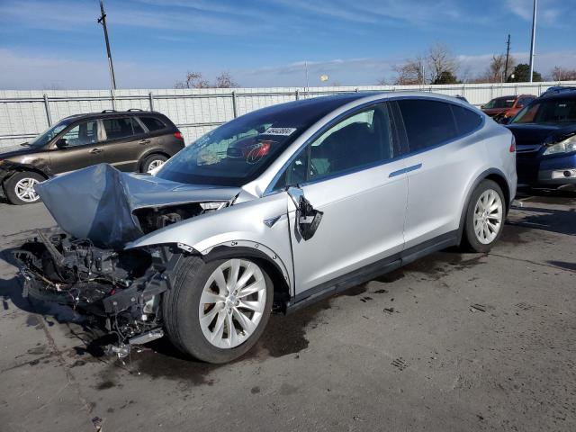 TESLA MODEL X 2017 with VIN 5YJXCDE22HF049558 - Photo from auction