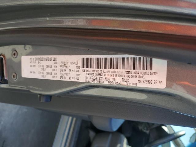 Photo 12 from auction – 2012 DODGE RAM 1500 S with VIN 3C6JD7AT6CG110116