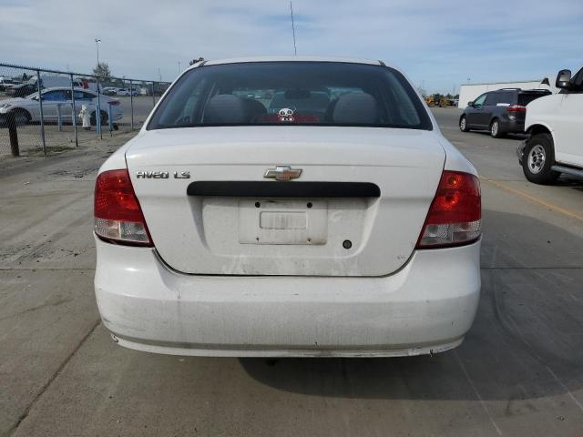 Photo 6 from auction – 2006 CHEVROLET AVEO BASE with VIN KL1TD56606B667813