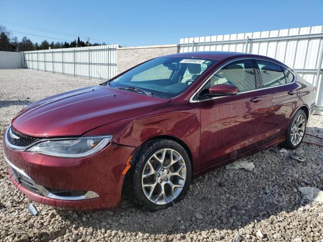 CHRYSLER 200 C 2015 with VIN 1C3CCCEG5FN553500 - Photo from auction