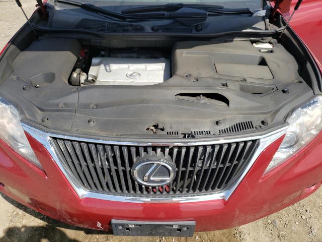 Photo 12 from auction – 2011 LEXUS RX 350 with VIN 2T2BK1BAXBC096769