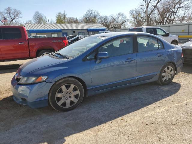 HONDA CIVIC LX 2011 with VIN 19XFA1F50BE038886 - Photo from auction
