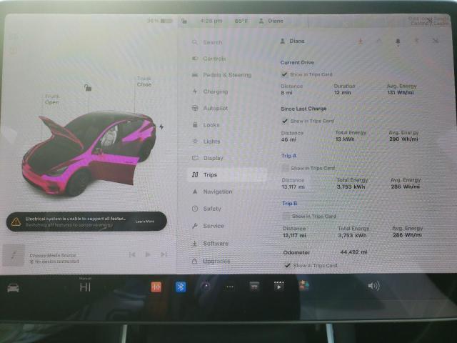 Photo 9 from auction – 2021 TESLA MODEL Y with VIN 5YJYGDEFXMF097928