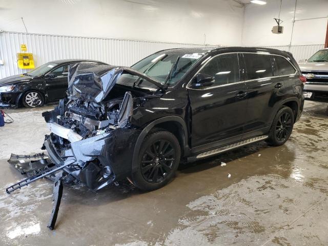 TOYOTA HIGHLANDER 2019 with VIN 5TDKZRFH1KS356232 - Photo from auction
