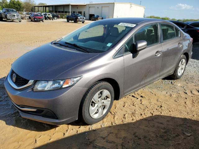 Photo 1 from auction – 2015 HONDA CIVIC LX with VIN 19XFB2F56FE085235