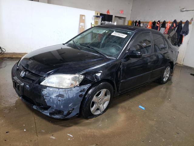 HONDA CIVIC EX 2004 with VIN 2HGES26754H512291 - Photo from auction