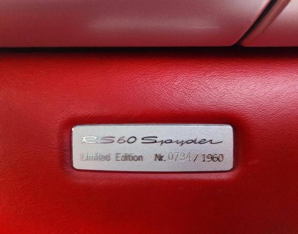 Photo 11 from auction – 2008 PORSCHE BOXSTER S with VIN WP0CB29838U731344