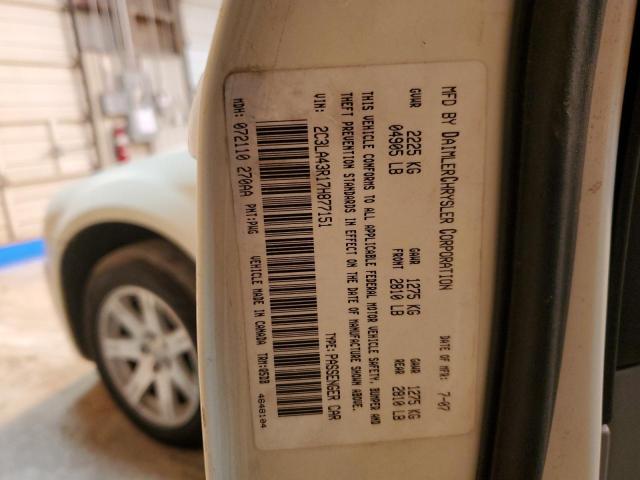 Photo 12 from auction – 2007 CHRYSLER 300 with VIN 2C3LA43R17H877151