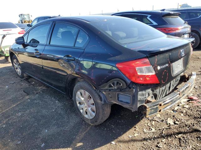 Photo 2 from auction – 2012 HONDA CIVIC LX with VIN 19XFB2F53CE003926