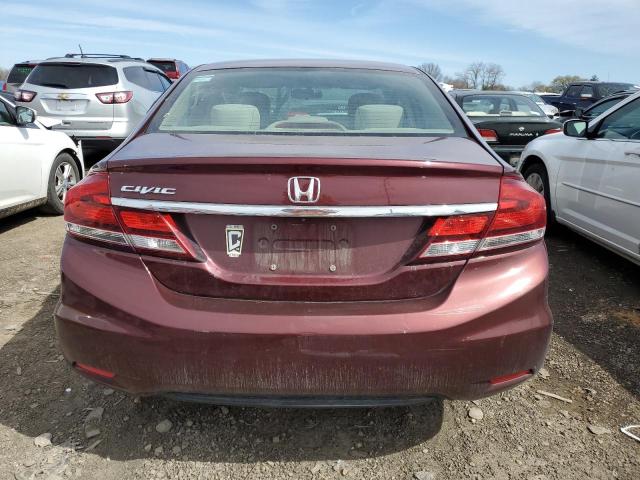 Photo 6 from auction – 2014 HONDA CIVIC LX with VIN 19XFB2F57EE213822