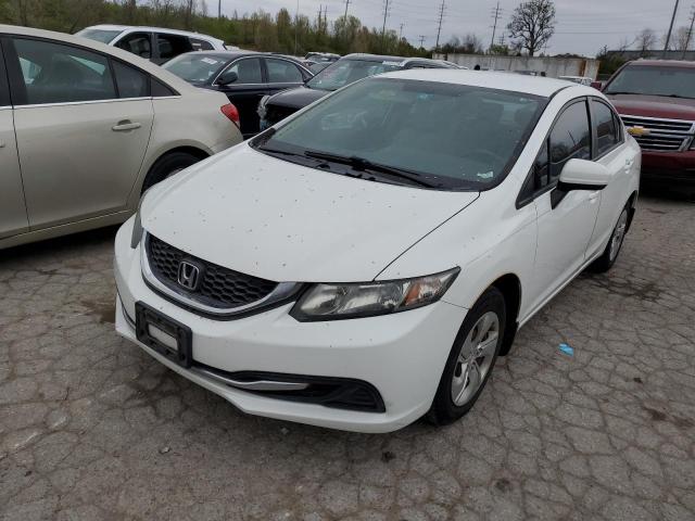 HONDA CIVIC LX 2014 with VIN 19XFB2F52EE013897 - Photo from auction