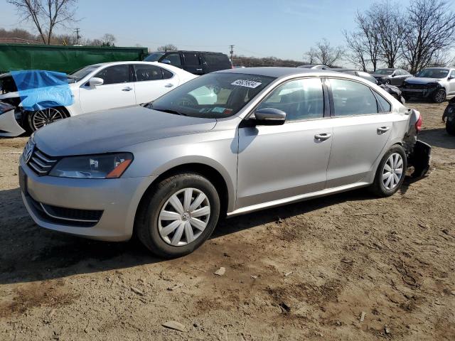 Photo 1 from auction – 2013 VOLKSWAGEN PASSAT S with VIN 1VWAP7A38DC081297