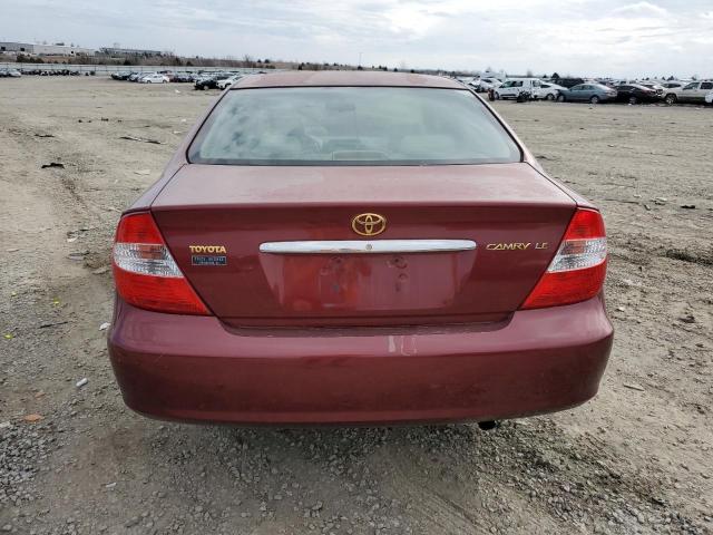 Photo 6 from auction – 2002 TOYOTA CAMRY LE with VIN 4T1BE32K42U092893