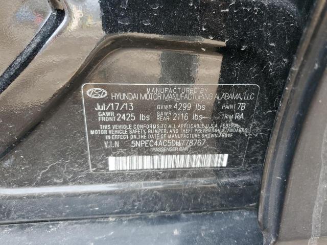 Photo 12 from auction – 2013 HYUNDAI SONATA SE with VIN 5NPEC4AC5DH778767