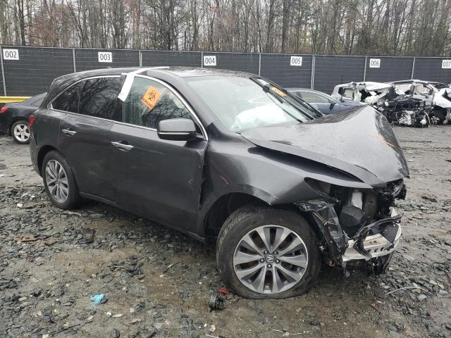 Photo 4 from auction – 2016 ACURA MDX TECHNO with VIN 5FRYD4H4XGB026038