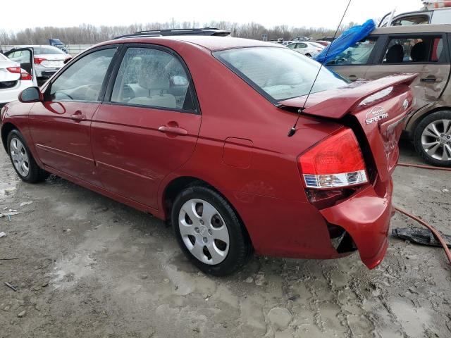 Photo 2 from auction – 2008 KIA SPECTRA EX with VIN KNAFE121985532561