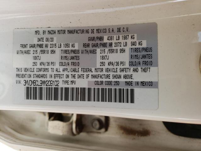 Photo 14 from auction – 2021 MAZDA CX-30 PREF with VIN 3MVDMBCL9MM209102