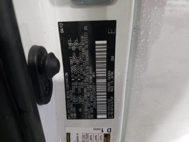 Zdjęcie 12 z aukcji – 2012 TOYOTA 4RUNNER SR z VIN JTEBU5JR7C5098311