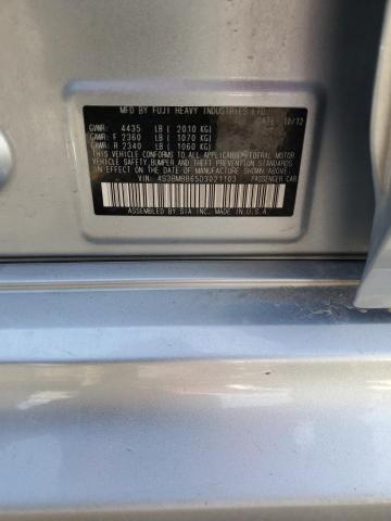 Photo 13 from auction – 2013 SUBARU LEGACY 2.5 with VIN 4S3BMBB65D3021103