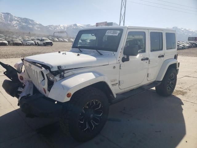 JEEP WRANGLER U 2013 with VIN 1C4BJWEG1DL561116 - Photo from auction