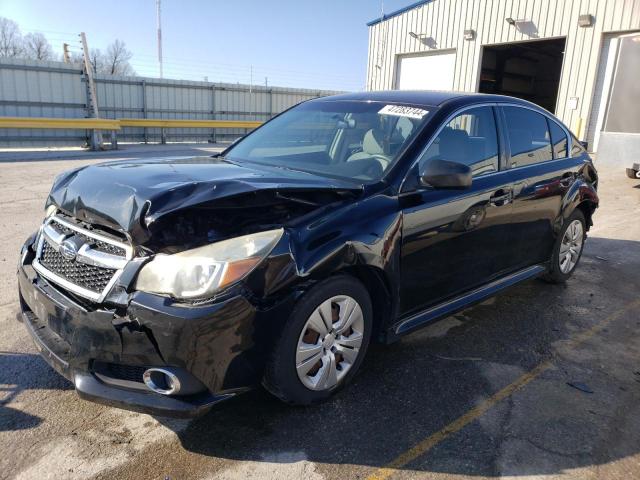 SUBARU LEGACY 2.5 2013 with VIN 4S3BMCA60D3007598 - Photo from auction