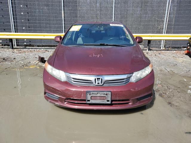 Photo 5 from auction – 2012 HONDA CIVIC EXL with VIN 2HGFB2F92CH506310