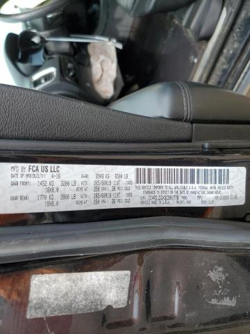 Photo 13 from auction – 2016 DODGE DURANGO LI with VIN 1C4RDJDGXGC301778