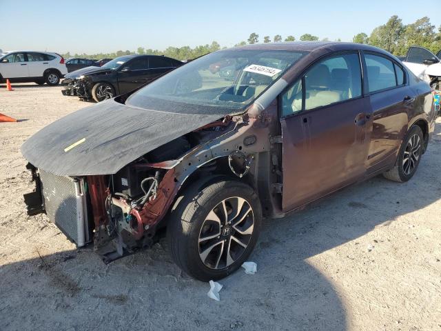 HONDA CIVIC EXL 2013 with VIN 19XFB2F91DE076622 - Photo from auction