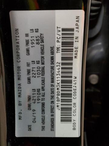 Photo 12 from auction – 2019 MAZDA 3 PREFERRE with VIN JM1BPBDM3K1134432