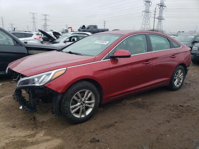 HYUNDAI SONATA SE 2016 with VIN 5NPE24AF8GH276157 - Photo from auction