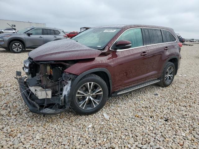 TOYOTA HIGHLANDER 2017 with VIN 5TDZZRFH6HS193682 - Photo from auction