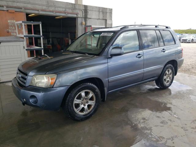 TOYOTA HIGHLANDER 2006 with VIN JTEDD21A760155559 - Photo from auction
