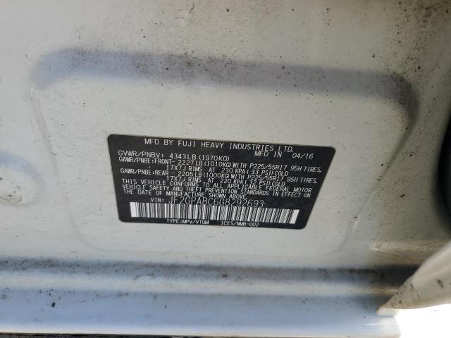 Photo 12 from auction – 2016 SUBARU CROSSTREK with VIN JF2GPABC6G8292693