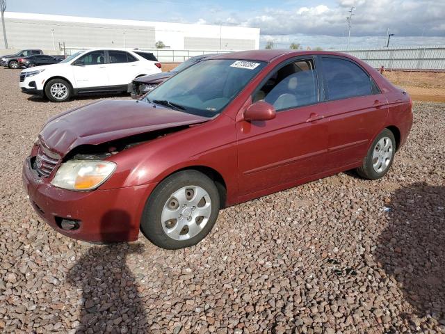 KIA SPECTRA EX 2007 with VIN KNAFE121375401799 - Photo from auction
