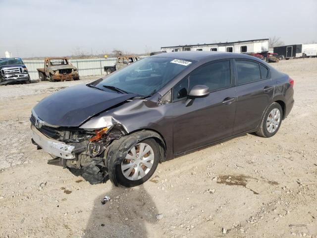 HONDA CIVIC 2012 with VIN 19XFB2F51CE041882 - Photo from auction