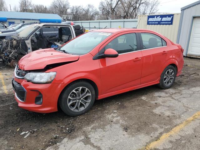 CHEVROLET SONIC LT 2018 with VIN 1G1JD5SH2J4115680 - Photo from auction