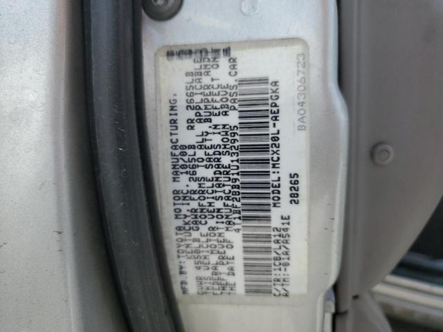 Photo 12 from auction – 2001 TOYOTA AVALON XL with VIN 4T1BF28B91U132995
