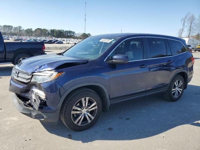 HONDA PILOT EXL 2018 with VIN 5FNYF5H59JB002296 - Photo from auction