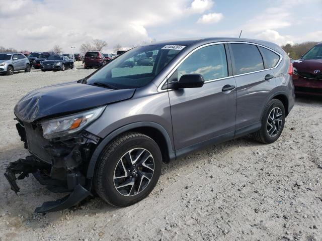 HONDA CR-V SE 2016 with VIN 5J6RM4H40GL032069 - Photo from auction