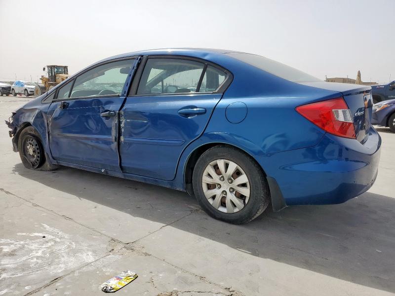 Photo 2 from auction – 2012 HONDA CIVIC LX with VIN 2HGFB2F5XCH500932