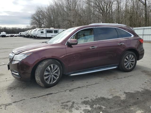 ACURA MDX TECHNO 2016 with VIN 5FRYD4H44GB007114 - Photo from auction