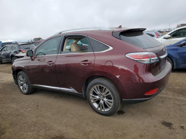 Photo 2 from auction – 2013 LEXUS RX 450H with VIN JTJBC1BA8D2449137
