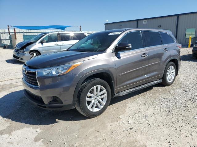 TOYOTA HIGHLANDER 2016 with VIN 5TDZARFH5GS017910 - Photo from auction