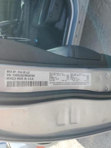 Photo 14 from auction – 2021 DODGE DURANGO GT with VIN 1C4RDJDG7MC547327