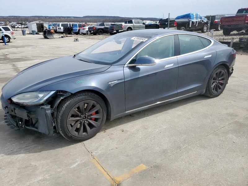TESLA MODEL S 2014 with VIN 5YJSA1H21EFP64966 - Photo from auction