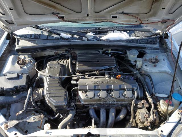 Снимка 11 от търг – 2002 HONDA CIVIC DX с VIN 2HGES15142H930331