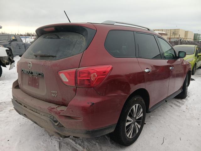 Photo 3 from auction – 2017 NISSAN PATHFINDER with VIN 5N1DR2MM8HC675083