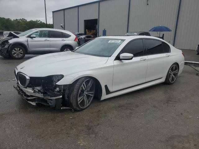 BMW 750 I 2017 with VIN WBA7F0C34HGM21478 - Photo from auction