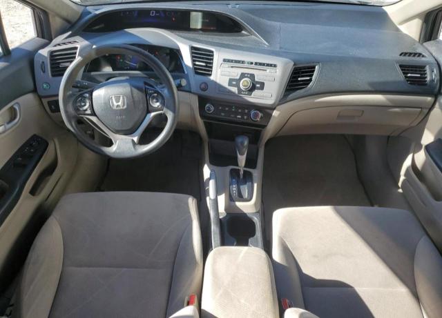Photo 8 from auction – 2012 HONDA CIVIC LX with VIN 2HGFB2F5XCH543845